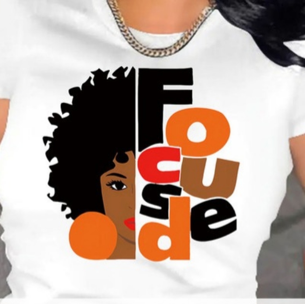 Women's Cut Focused T-Shirt in Sizes S to 2X